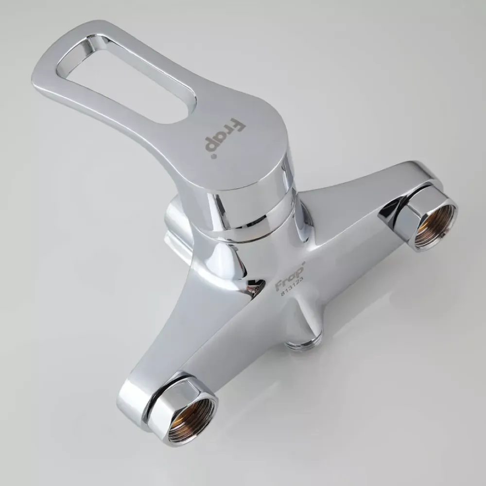 Смеситель для ванны с душевым гарнитуром Frap F2266 хром Киев - изображение 6