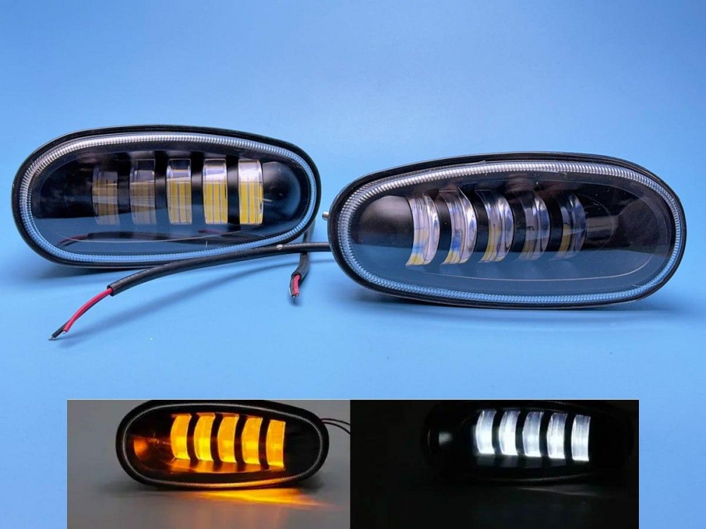 Металл Lanos \ Sens. Протитуманки, штатні фари в бампер на Ланос і Сенс 50 ватт Харків - фото 1