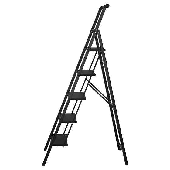 Sigma Стремянка алюминиевая Loft 5 ступеней 1.73м SIGMA (5036334) Коломия