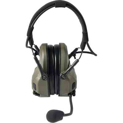 Наушники для стрельбы Ops-Core AMP Communication Headset-Connectorized. Верхній тримач. Ranger Green (N101153-01-0006) Винница