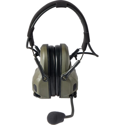 Наушники для стрельбы Ops-Core AMP Communication Headset-Connectorized. Верхній тримач. Ranger Green (N101153-01-0006) Винница - изображение 5