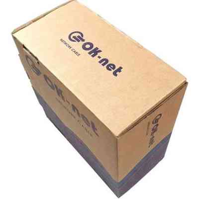 Кабель сетевой OK-Net UTP 100м cat.5e (U/UTP-cat.5E) (КПВ-ВП (100) 4х2х0,49 / 100) Винница