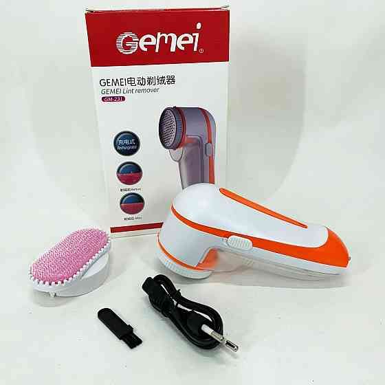 Бритва-щетка для одежды GEMEI, Машинка для уборки катышек с одежды Удаление катышков с MO-38 Львов