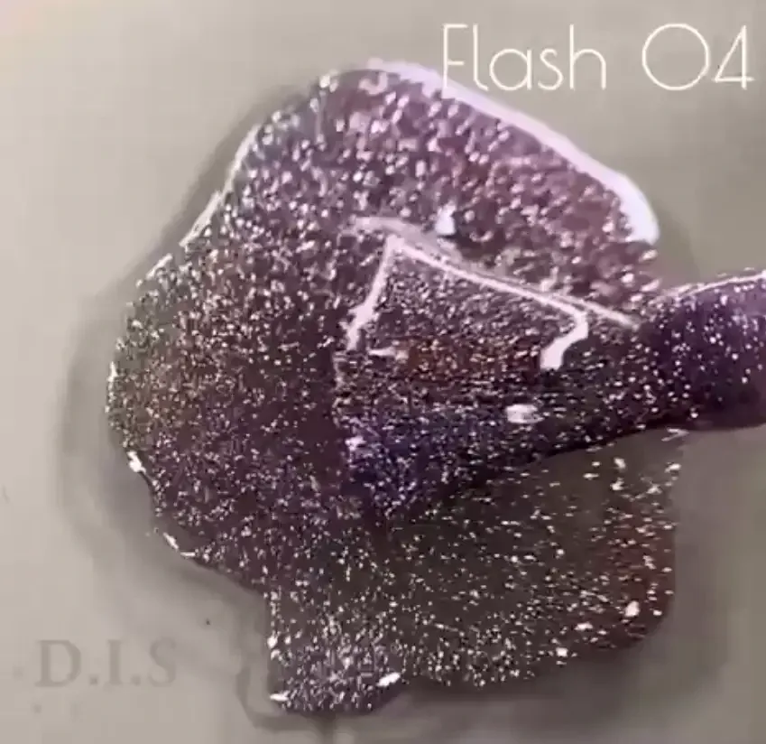 Светоотражающий гель лак Dis Nails Flash 7.5 мл Киев - изображение 1