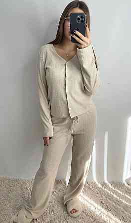 Универсальный женский костюм из трикотажа Бежевый XS-S Харьков