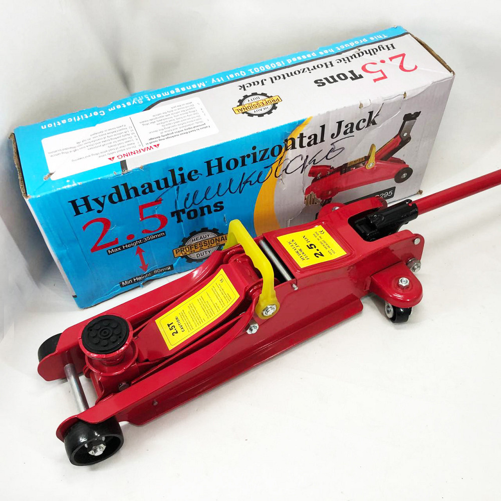 Домкрат гідравлічний підкатний PY-165 до 2.5т Київ - фото 1