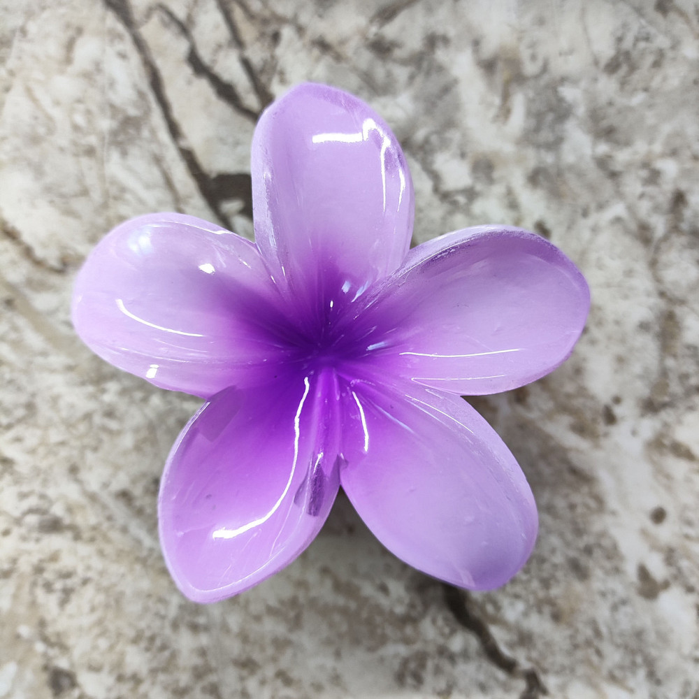 Заколка-крабік квітка Фіолетовий Смела - изображение 1