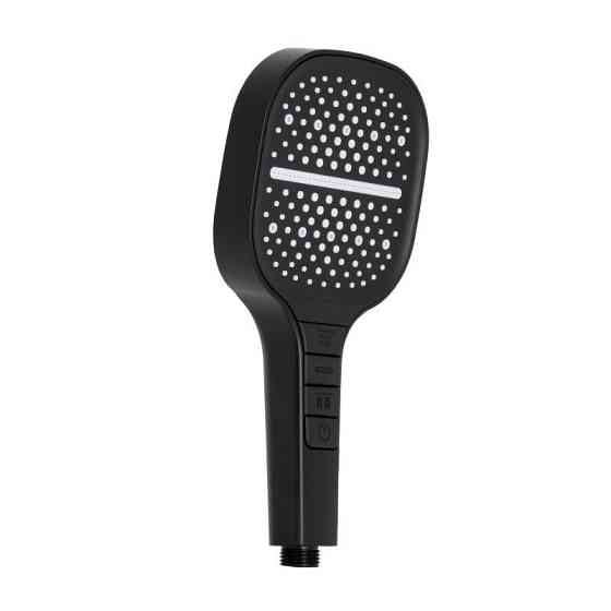 Лейка для ручного душа Qtap Rucni 130x130 мм универсальная QTRUC125BLM45957 Black Matt Харьков