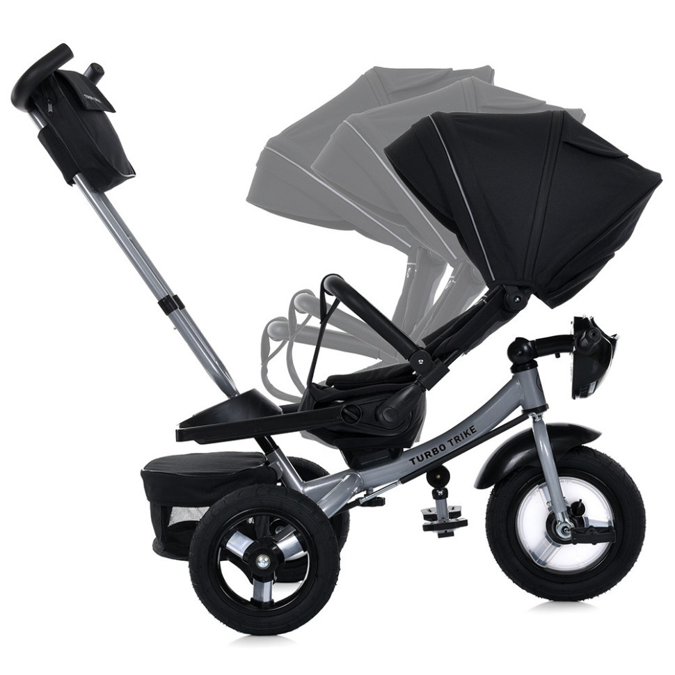 Дитячий триколісний велосипед MT 1007-1 чорний Вінниця - фото 8