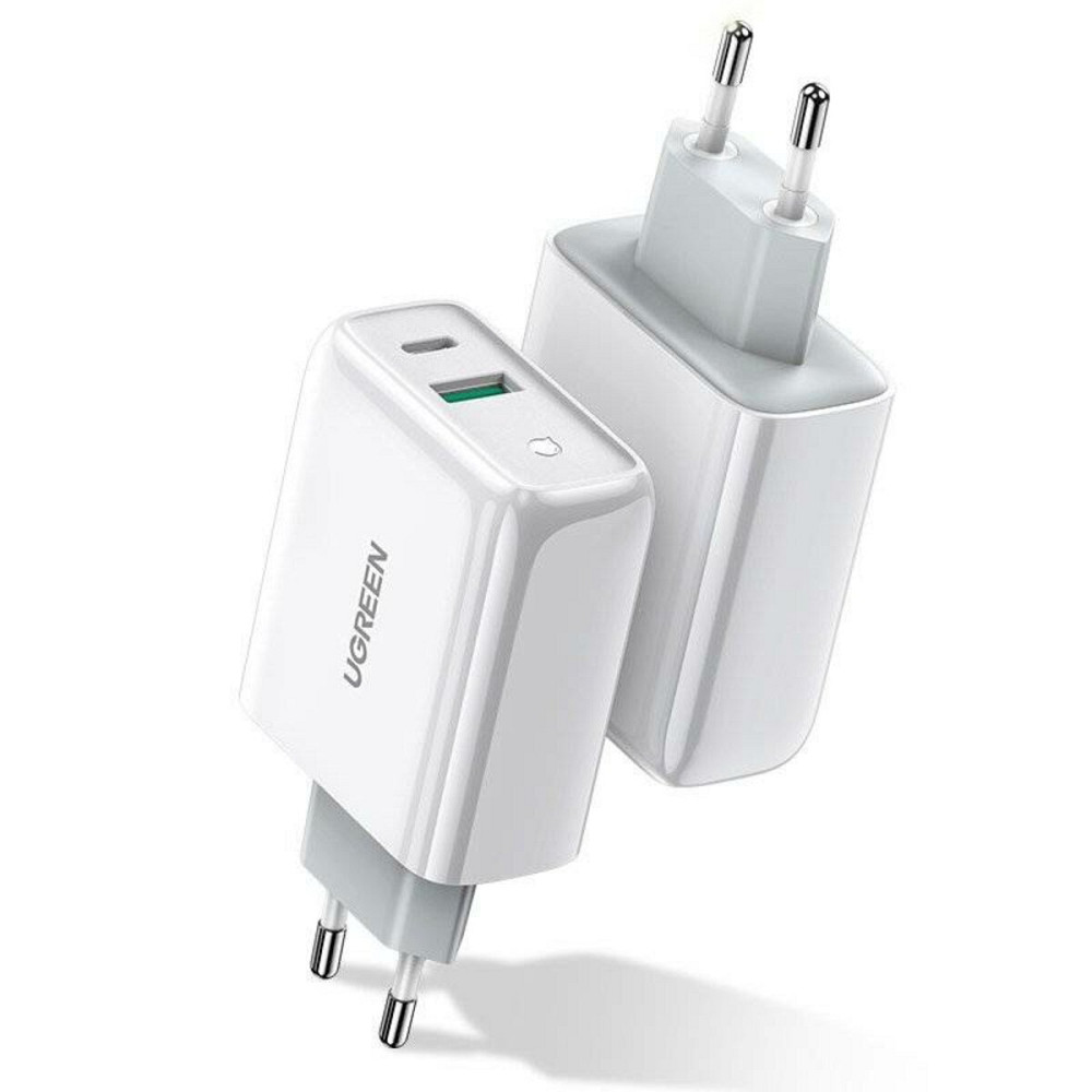 Зарядний пристрій UGREEN CD170 38W USB-C Wall Charger EU (White) (UGR-60468) Киев - изображение 2