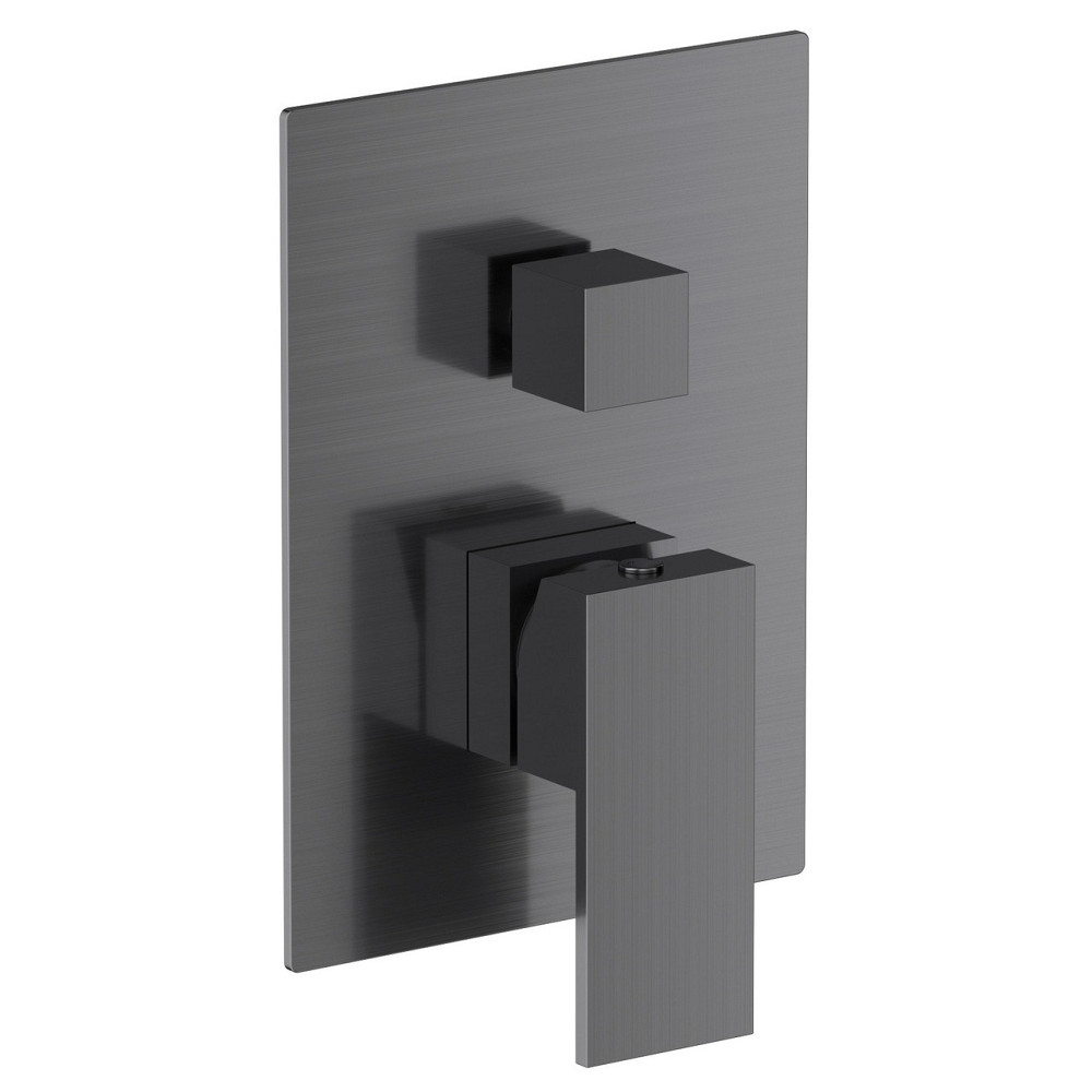 Змішувач прихованого монтажу VOLLE PARDO pistola gris на 2 споживача графіт Київ - фото 1