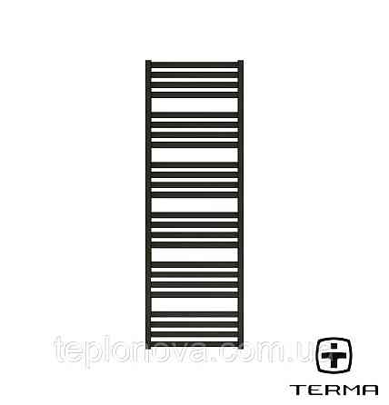 Водяна Рушникосушка Плоска Чорна 1460х500 Terma Marta Чернівці