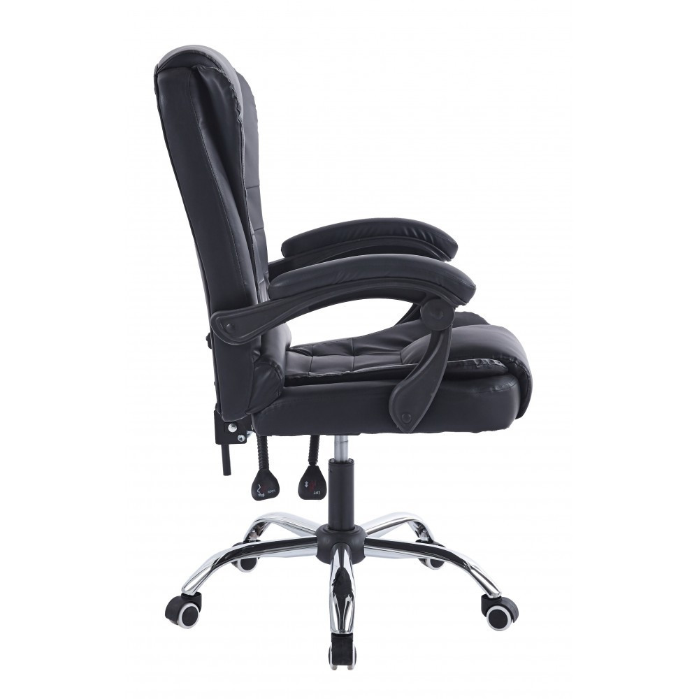 Крісло офісне комп'ютерне Bonro BN-6070 екошкіра робоче для комп'ютера Київ - фото 3