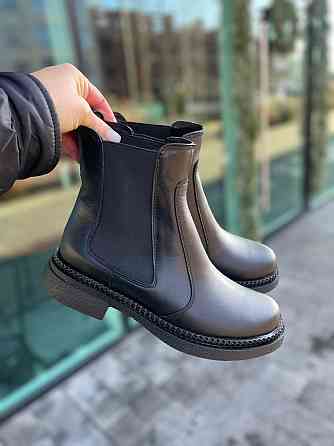 Edan Instruments Черевики жіночі EDAN 117 чорні (зима, шкіра натуральна) (5740) 39 Коломыя