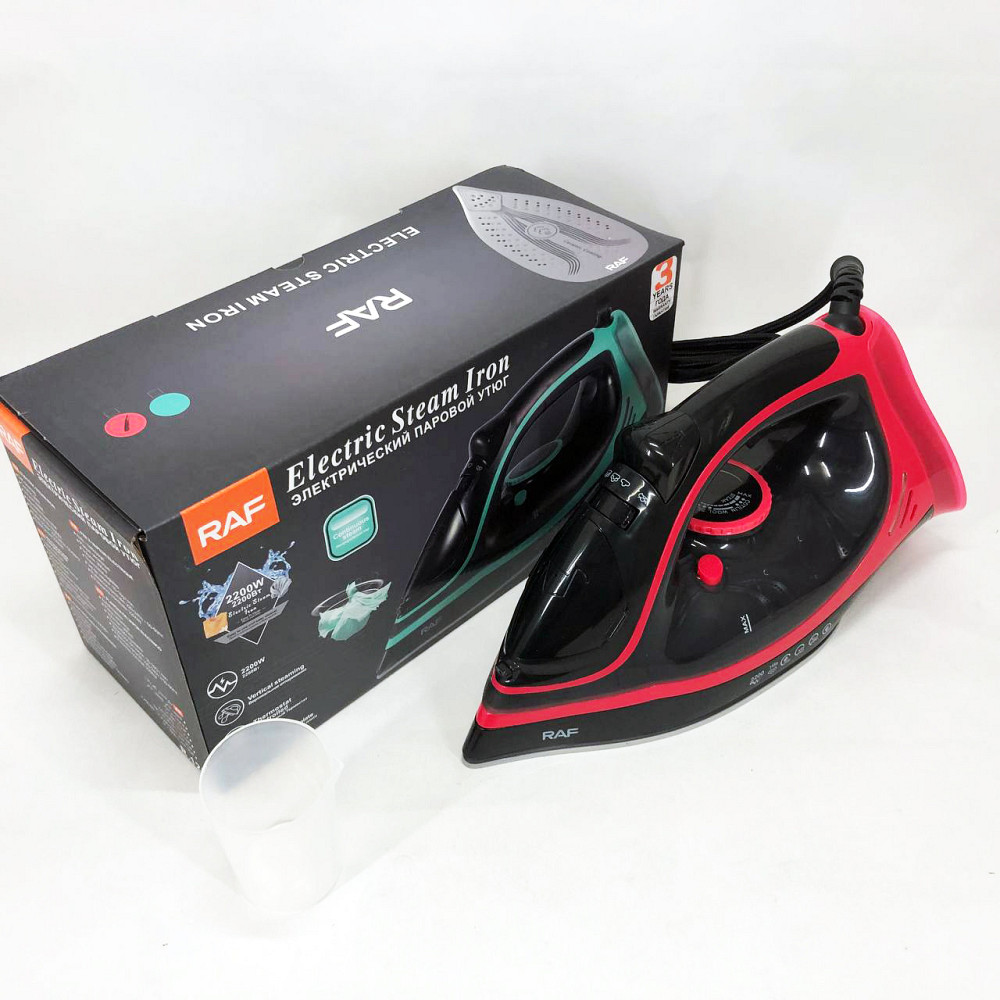 Хорошие бюджетные утюги RAF R.1250 2200 Вт, Утюг отпариватель для глажки вещей, Утюг для любой одежды ON-13 Ивано-Франковск - изображение 8