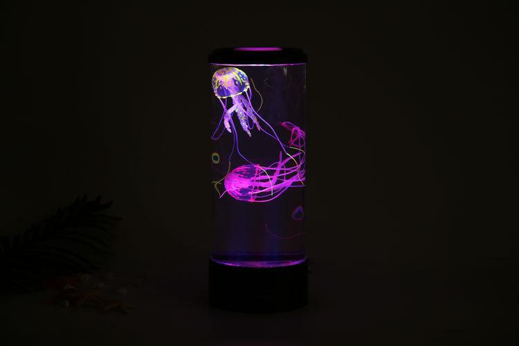 Лампа Аквариум с силиконовыми медузами ПУЛЬТ УПРАВЛЕНИЯ!! Jellyfish Mood Lamp, USB LED, ночник Кременчуг - изображение 6