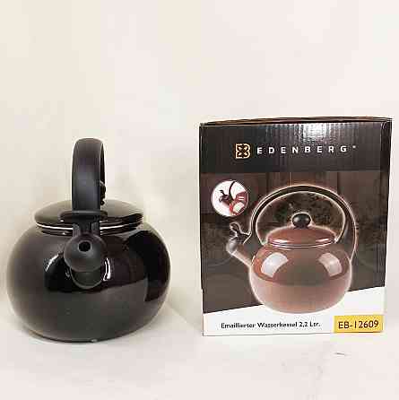 Хороший чайник зі свистком Edenberg, Чайник для газової комфорки з нержавіючої сталі якісний TX-82 Івано-Франківськ