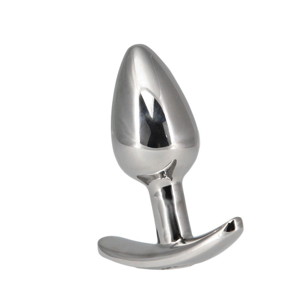 Анальная пробка Pillow Talk Sneaky Luxurious Stainless Steel Anal Plug с кристаллом Swarovski Sex Aura Киев - изображение 1