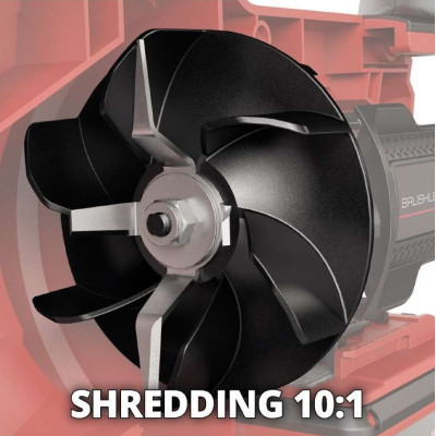 Воздуходувка Einhell VENTURRO 18/210, 18В, PXC, 500 м3/год, 45 л, 2.95 кг (без АКБ и ЗУ) (3433625) Винница - изображение 2