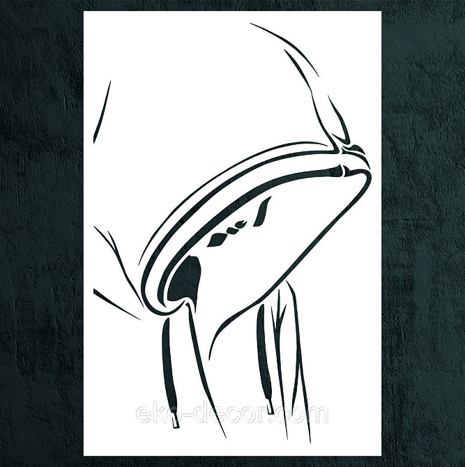 Декоративне настінне Панно «Силует», Декор на стіну Київ - фото 7