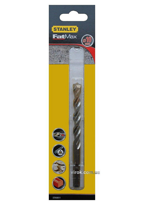 Свердло по цеглі STANLEY FatMax 10 мм Одеса - фото 2