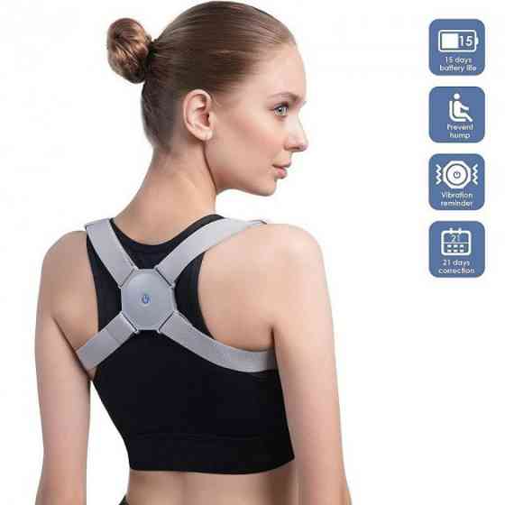 Коректор постави для рівної постави Smart, Корсет для утяжки спини Універсальний коректор YU-48 Івано-Франківськ