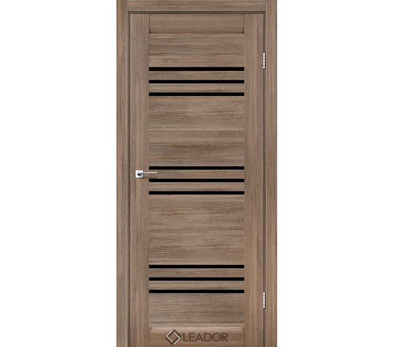 Двері SOVANA Полотно, екошпон Сіре дерево BLK Київ - фото 1