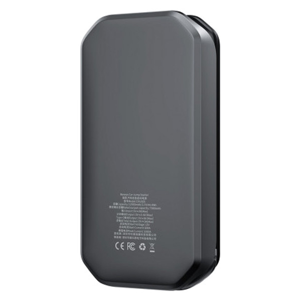 Автомобільне пуско-зарядний пристрій Baseus Super Energy Pro 12000 mAh CRJS03-01 (Чорне) Николаев - изображение 4