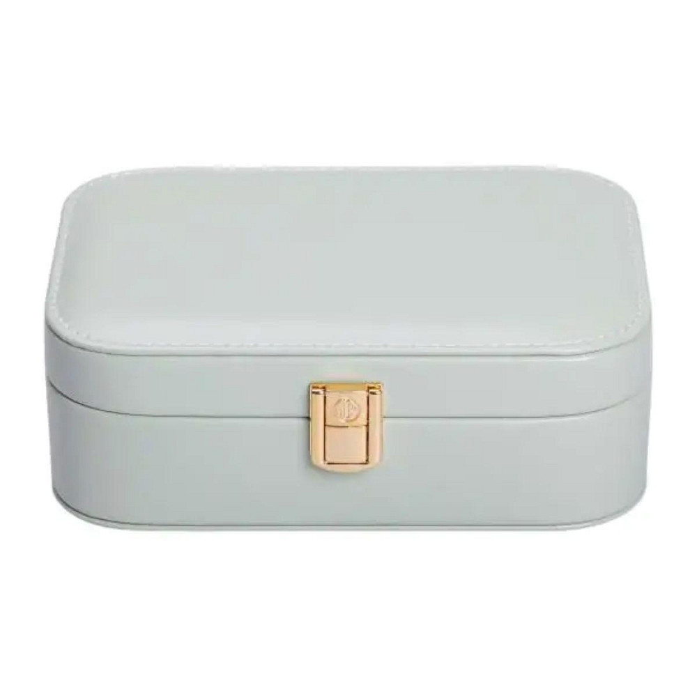 Шкатулка для прикрас з еко-шкіри з дзеркалом 15×10 см Київ - фото 5