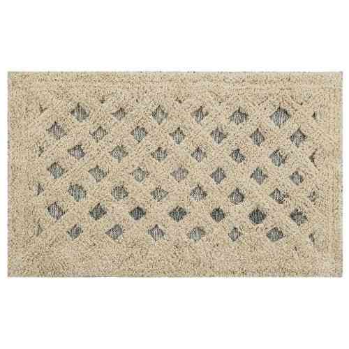 Килимок для ванної 45*75см Ромби Софта бежевий Дариана Житомир