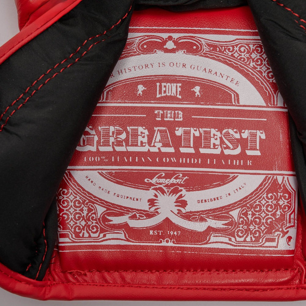 Боксерские перчатки Leone GN111 THE GREATEST Red 14 унций Киев - изображение 10