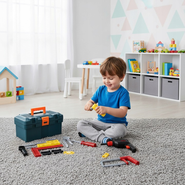Игрушечный набор инструментов для ребенка 32 предмета в ящике Iso Trade (26694) Нововолынск - изображение 6