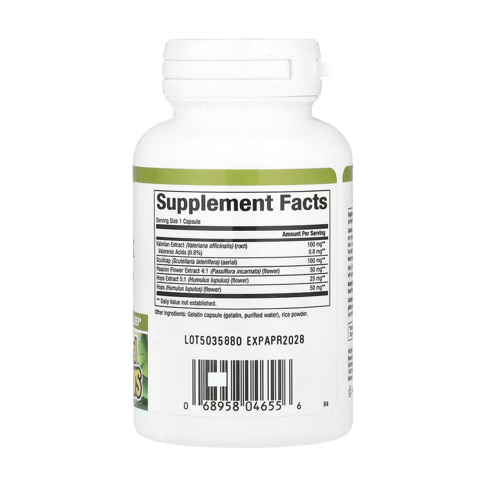 Засіб для сну Natural Factors Sleep Relax 90 капс Київ - фото 2