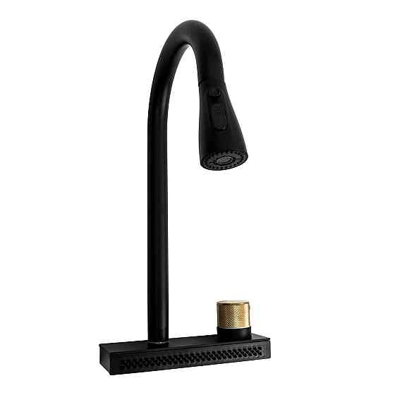 PLATINUM Змішувач під мийку "Водоспад" ZS86 Platinum (black) Київ