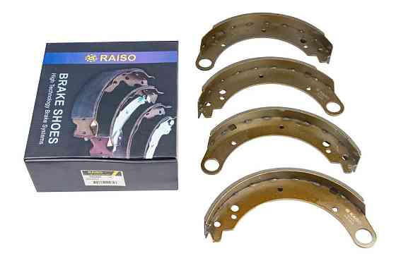 Колодки тормозные задние Raiso(Швеция) GAZ  VOLGA 2410, ГАЗ ВОЛГА 2410  85-   #RB2435 UAJVAET22 Ковель