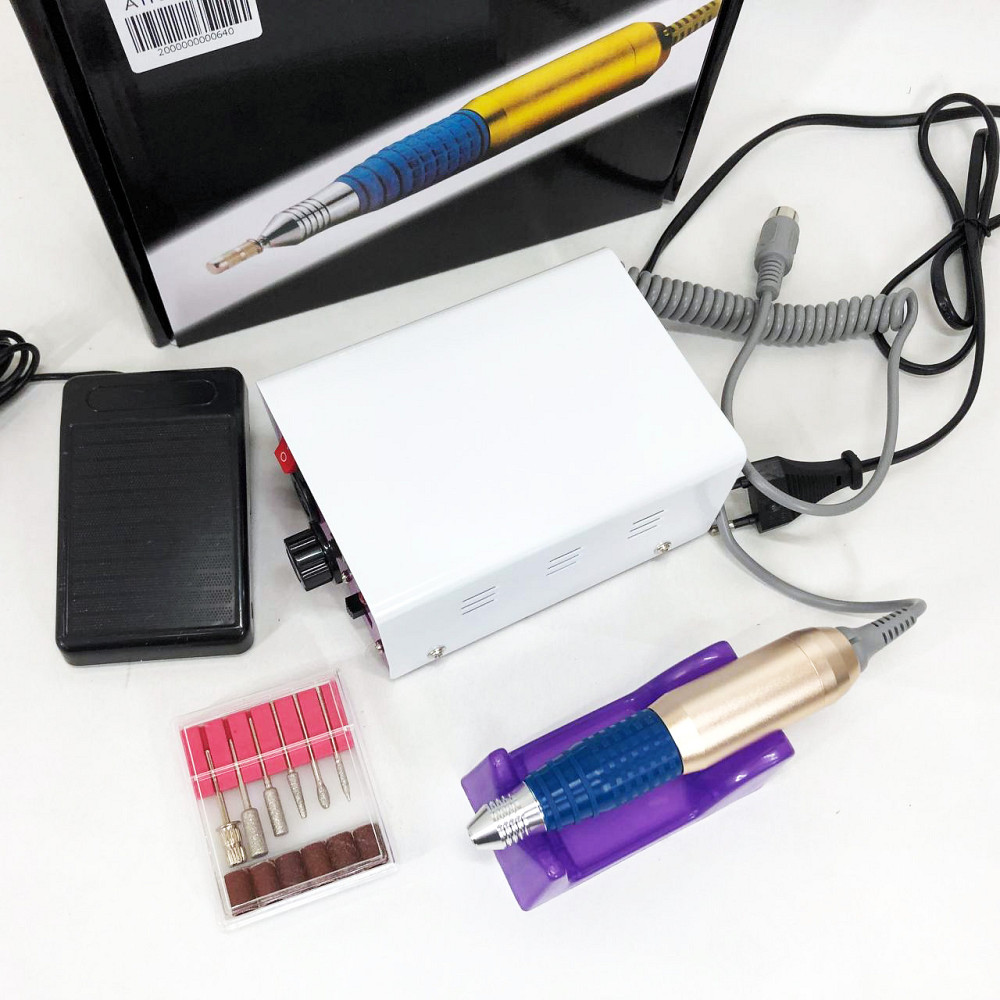 Фрезер для нігтів для зняття манікюру, Машинка для манікюру для початківців Фрезер нігтів NC-14 Львів - фото 8