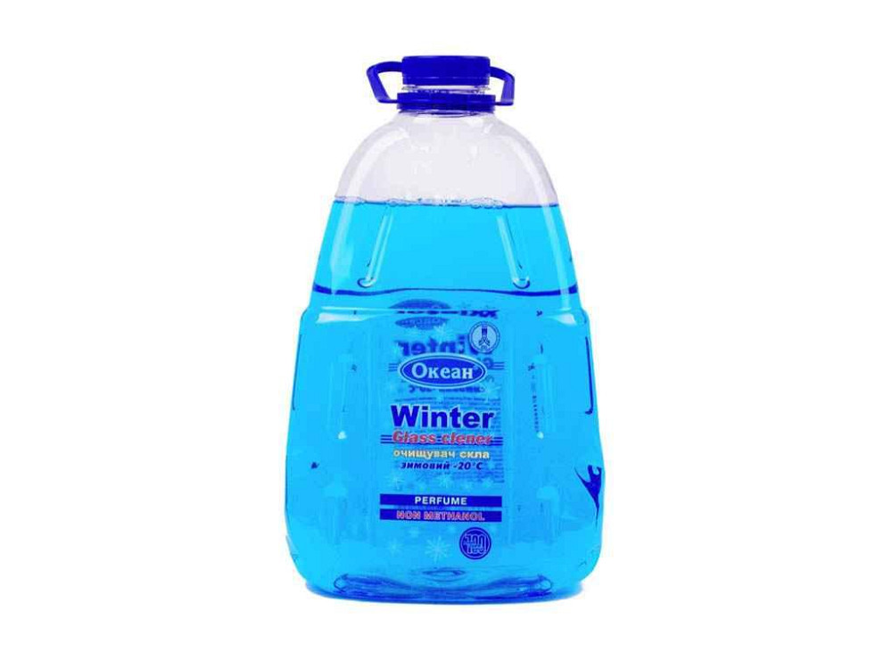 Жидкость для омывания стекла Winter Glass Сleane -20°C 4л Marine Fresh ТМ ОКЕАН Solmir Киев - изображение 1