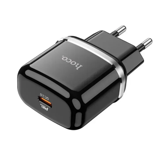 СЗУ Сетевое Зарядное Устройство Hoco N24, быстрая зарядка 20W, Type-C - Type-C Днепр