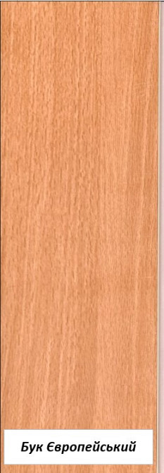 Двері гармошка глуха DiCi Doors "Бук Європейський" 820х2030х6мм DiCi-6 №102 Дніпро - фото 2