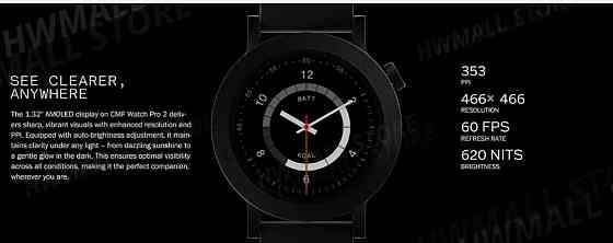 CMF by Nothing Watch Pro 2  ASH grey. Харьков