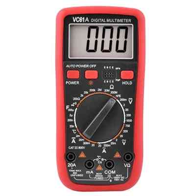 Цифровой мультиметр Voltronic VC-61A, V, A, R, Q50 (VC-61A) Винница