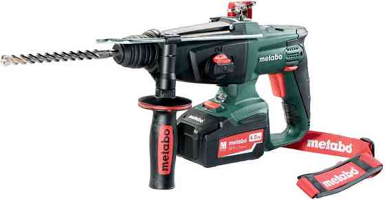 Мощный аккумуляторный перфоратор Metabo KHA 18 LTX : 2.2 Дж, 18В аккум 2ампера и зарядка (600210890) Киев