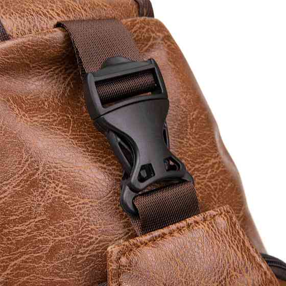 Сумка крос боді смарт зі шкірозамінника Vintage 20573 Руда Київ