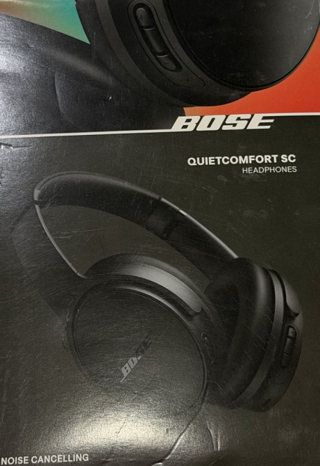 Наушники с микрофоном Bose QuietComfort Headphones SC Black. Харьков - изображение 4
