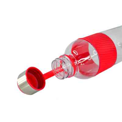 Пляшка для води Line Art Limpid 850 мл червоний (20222LA-02) Вінниця