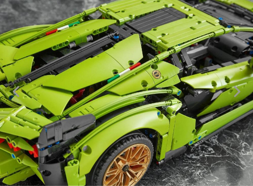 Конструктор машинка Technik  Lamborghini Sian FKP 37 3696 деталей, розмір 1:8  Ламборджині FKP 37 Київ - фото 9
