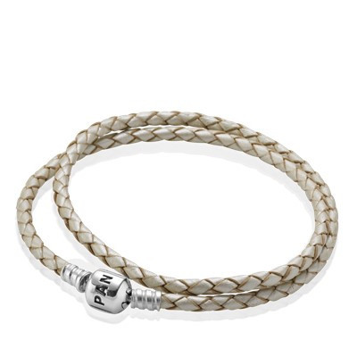 Шкіряний подвійний браслет для намистин Пандора 590705CPL-D 23 MasterSem Київ - фото 1