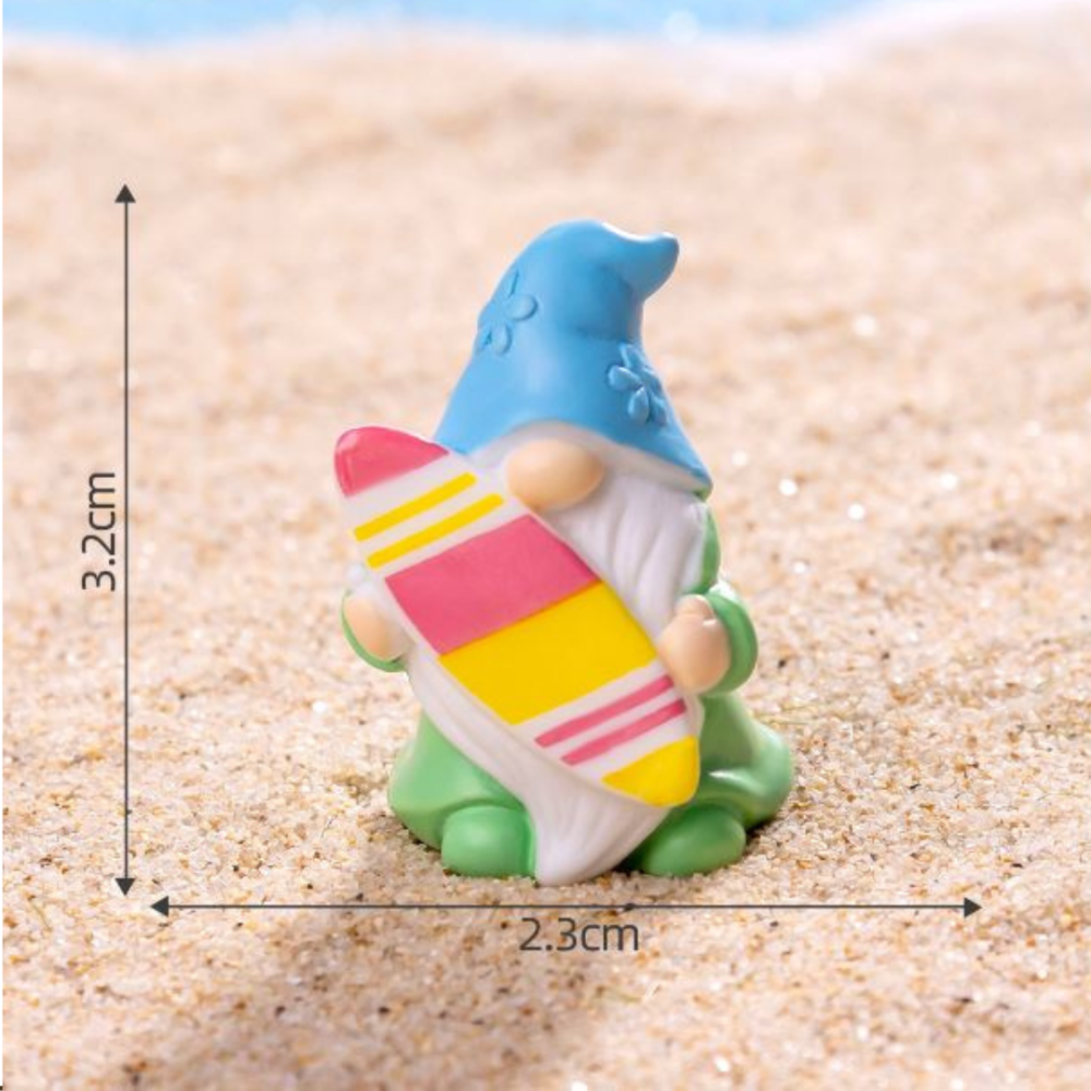 Серия фигурок Гномы  на пляже для миниатюры, хендмейда, флорариума,песочного стола Одесса - изображение 4