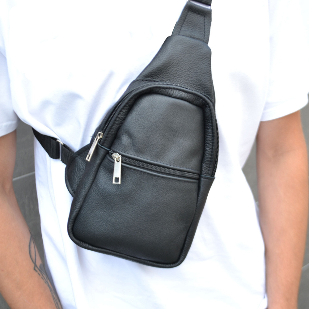 Мужская городская сумка кросс-боди, Сумки слинг мужские кросс боди, Мужские сумки через плечо ZJ-12 Львов - изображение 18