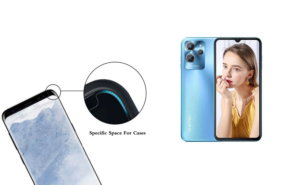 Захисне скло HyperGlass Pro для Oukitel C32, Oukitel C32 Pro – максимальна чутливість та захист Київ - фото 3